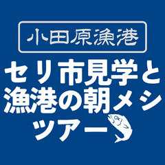 セリ市見学と漁港の朝メシツアー