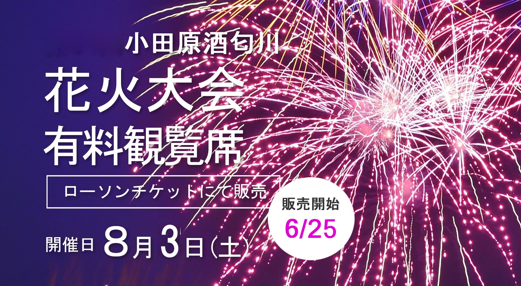 ESA 美味しく １人分椅子席【最前列から４列目区画】 赤川花火